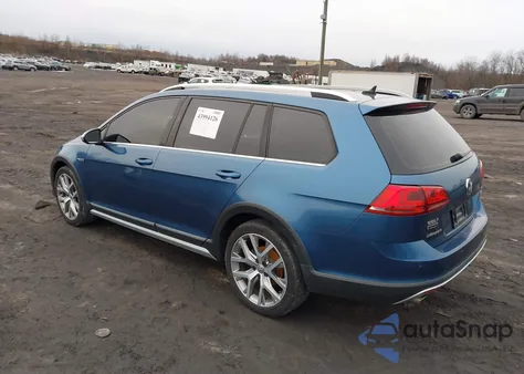 2017 Volkswagen Golf Alltrack Tsi Sel from USA, damaged, VIN 3VWH17AU2HM508020